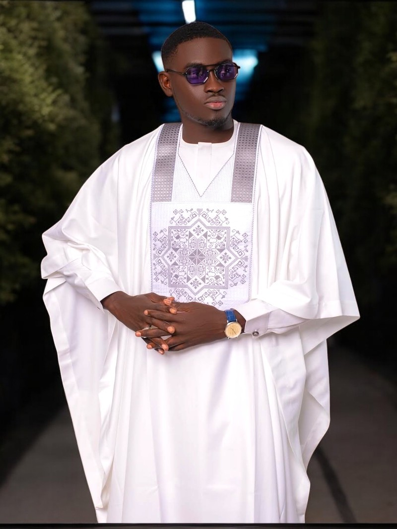 Grand boubou 3 pièces africain