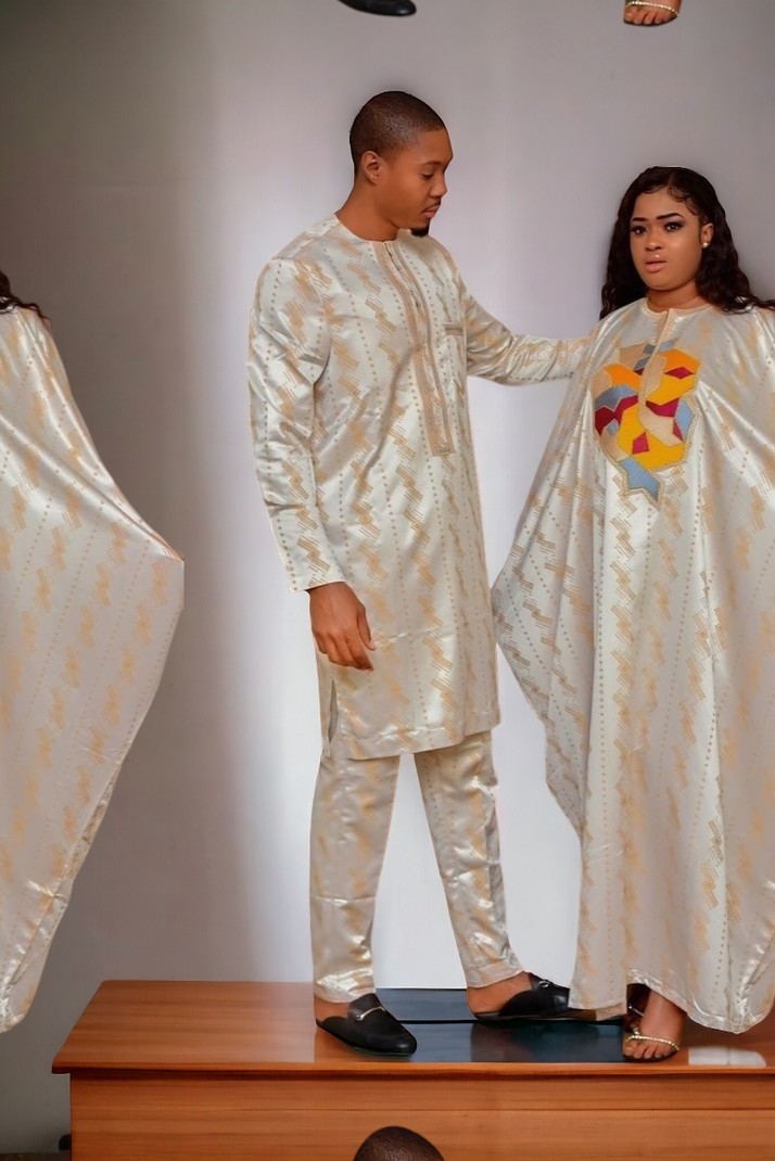 Tenue africain bazin