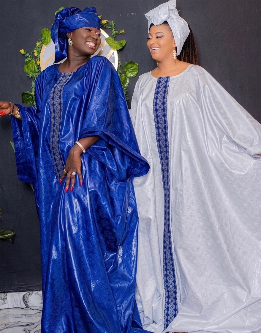 Boubou Grand Bazin